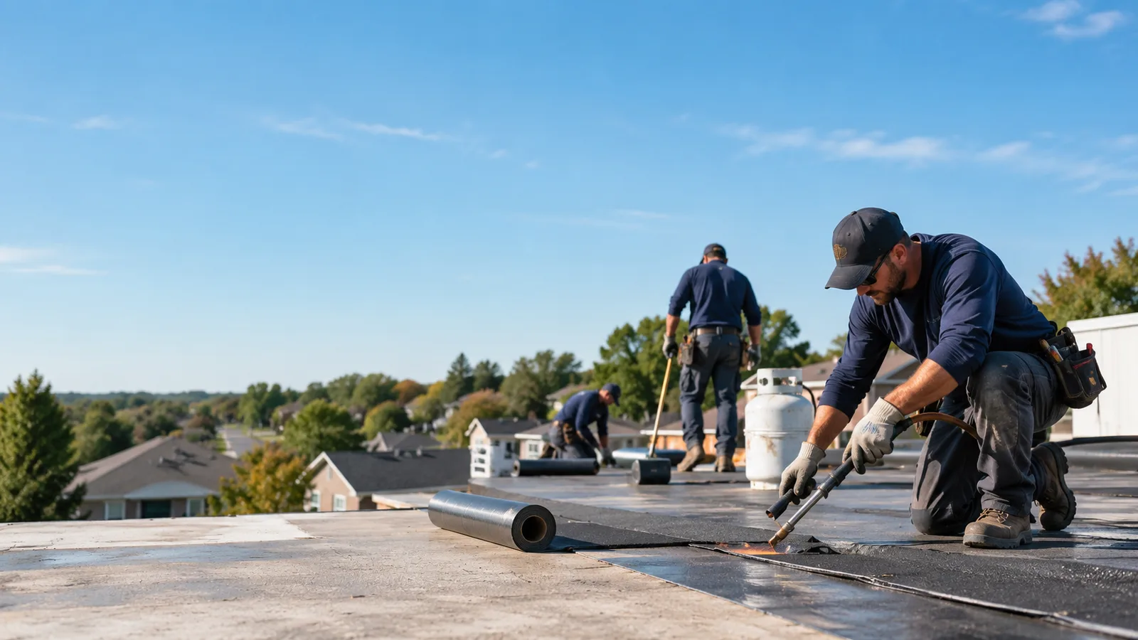 Flat Roof Leak Repair providers in Tyner, KY
